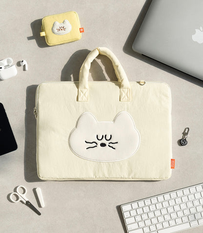 Brunch Brother mogry 貓貓純色防水13 寸電腦袋 * [預購貨品，下單後14天出貨]