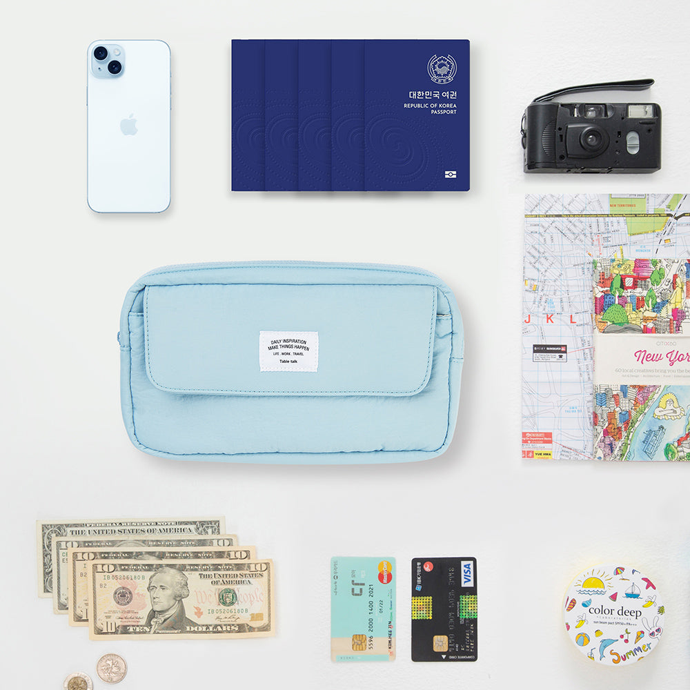 旅行必備‼️ 韓國Antenna Shop Travellers Pouch (可斜孭款）* [預購貨品，下單後14天出貨]