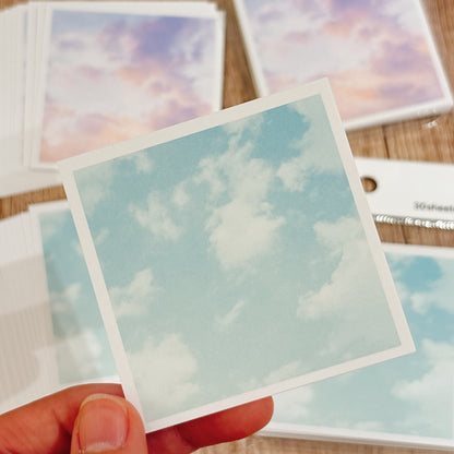 日本 Kyowa 空の色 迷你萬用卡片套裝 （30入）