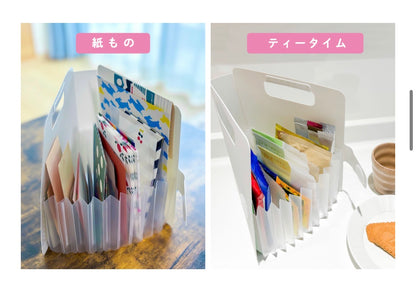 日本Sakura可站立及摺疊式收納文件夾：Small [預購貨品]