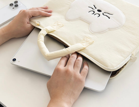 Brunch Brother mogry 貓貓純色防水13 寸電腦袋 * [預購貨品，下單後14天出貨]