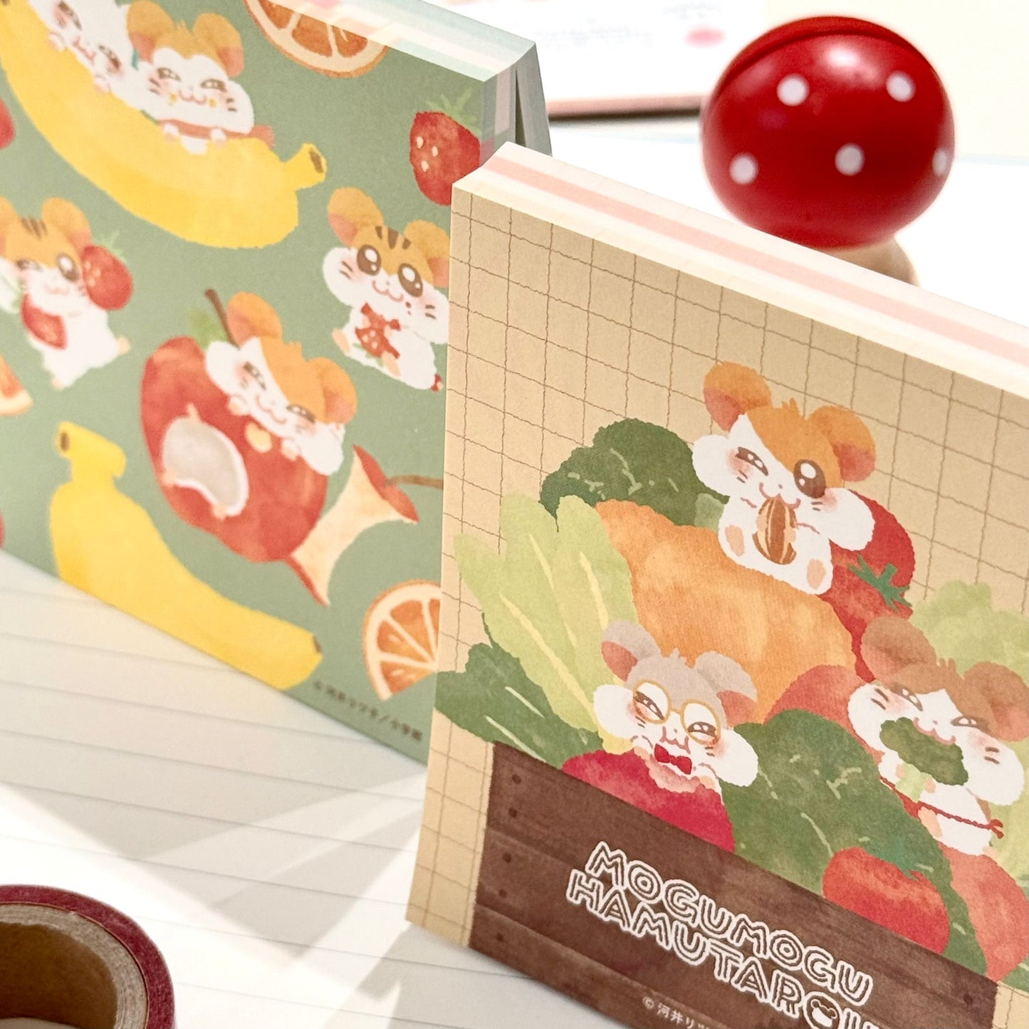 日本哈姆太郎4 圖案100 頁便條簿 - 共2 款