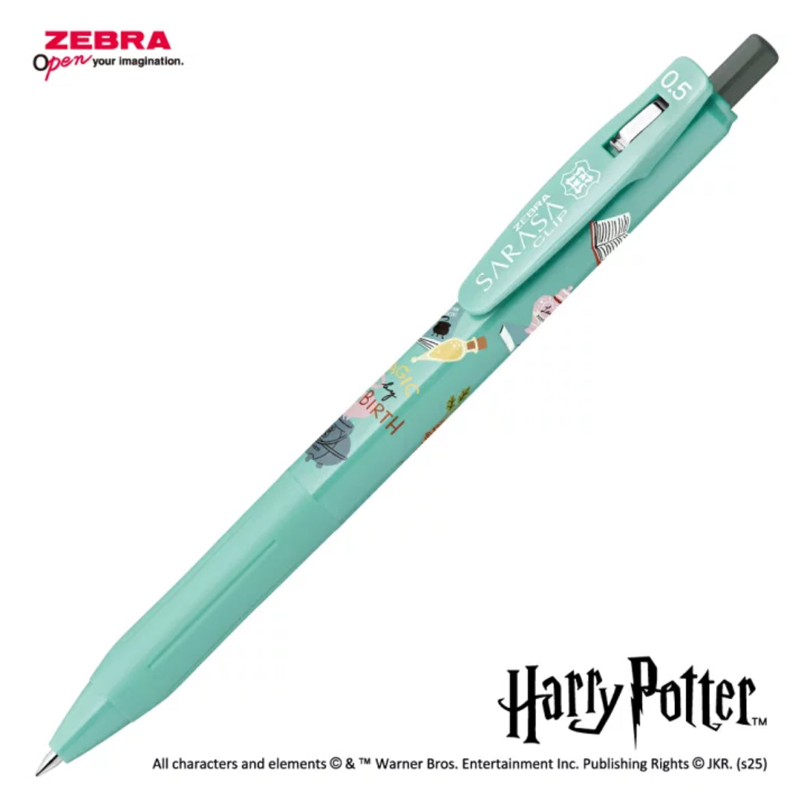 日版哈利波特 x Sarasa Clip限定版黑色原子筆 *預購貨：一星期到貨