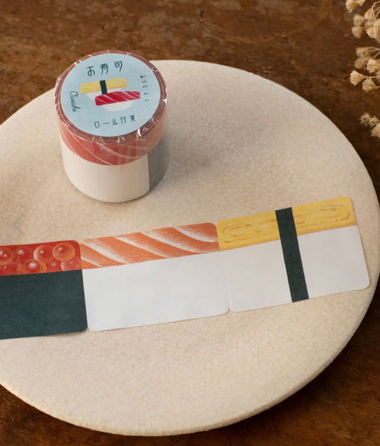 日本Tegamisa 可書寫Memo Roll：壽司盛 [預購貨品］