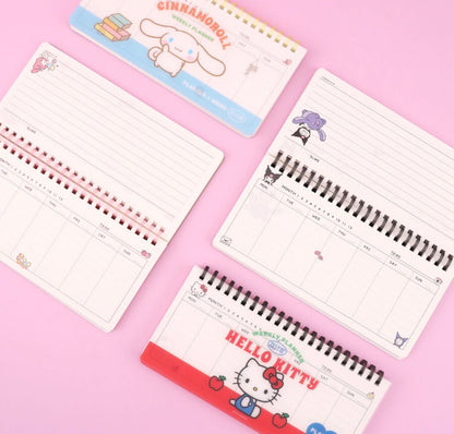 Sanrio Characters 週計劃 Weekly Pad [預購貨品］