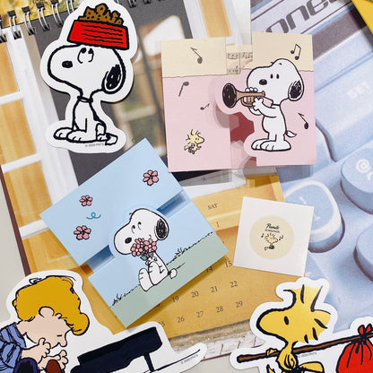 My Snoopy World 風琴式立體心意小卡 - 四款設計