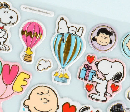 My Snoopy World 史努比緊金經典貼紙 - 隨機發送 * [預購貨品，下單後14天出貨]
