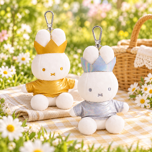 Miffy 冷頸巾🧣造型毛公仔鎖匙扣* [預購貨品，下單後14天出貨] (副本)