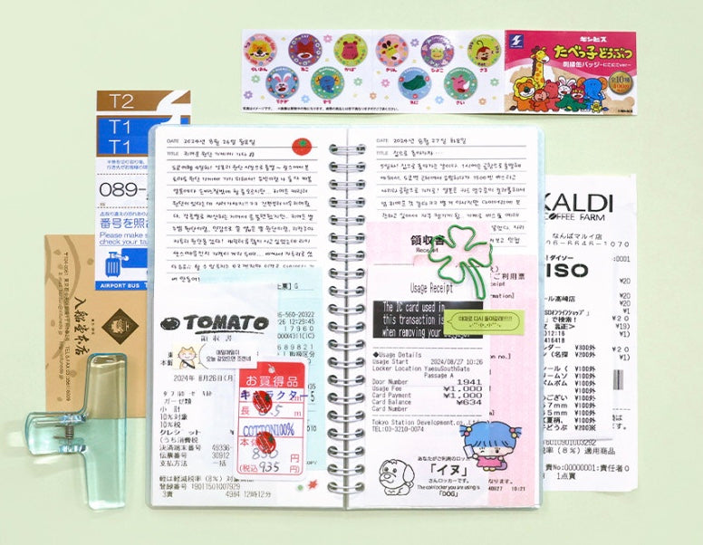 韓國 Catch your days 票劵收納簿 * [預購貨品，下單後14天出貨]