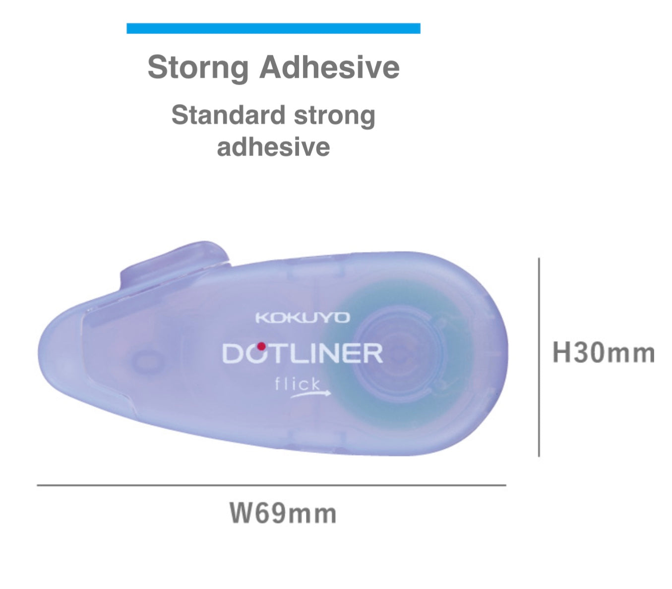 Kokuyo Dotliner flick 雙面膠紙機