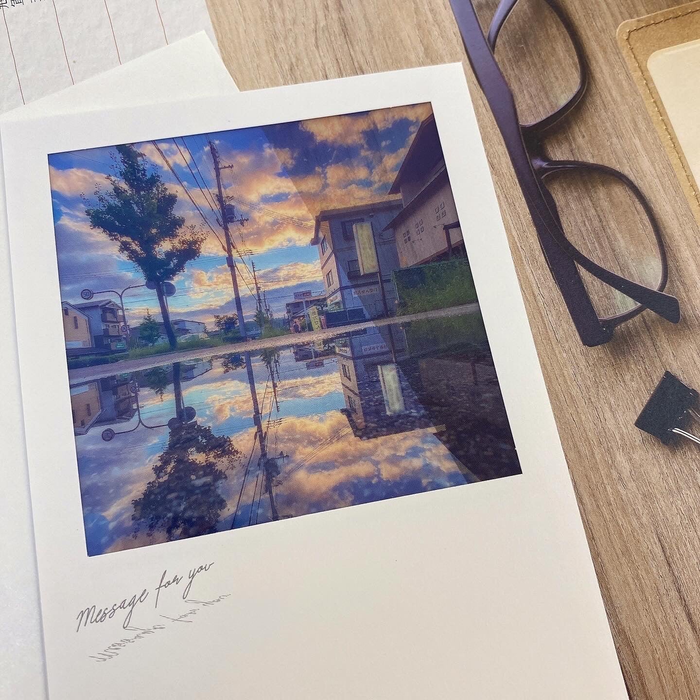 日本Sara Polaroid 空之風景卡片系列 - After the rain