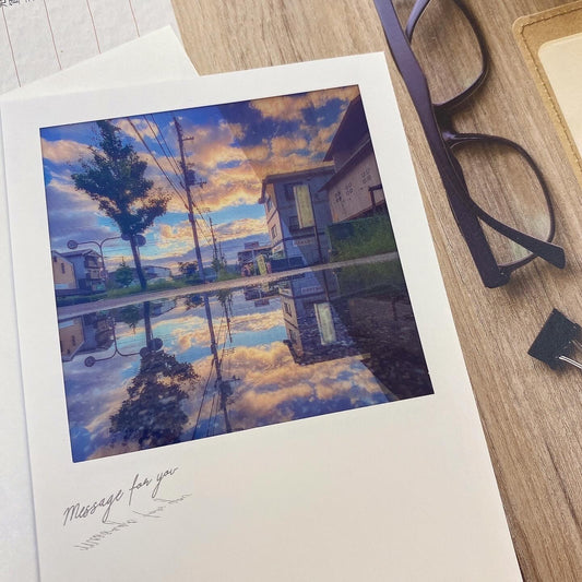 日本Sara Polaroid 空之風景卡片系列 - After the rain