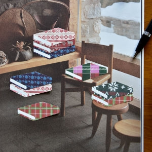 韓國Life Stationery Sticky Pattern Book 書本造型 Index Memo - 聖誕限定版 * [預購貨品，下單後14天出貨]