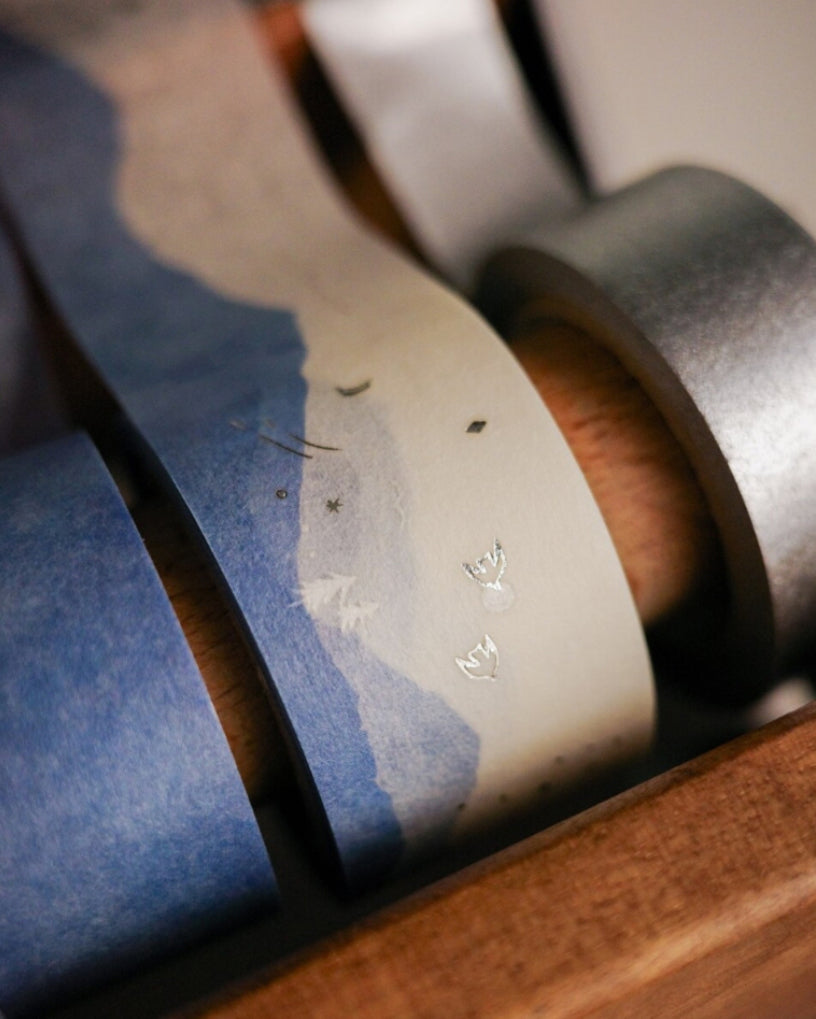 韓國Paint in Season 熨銀紙膠帶 - 冬日雪景：7 米長  [預購貨品，下單後14天出貨]