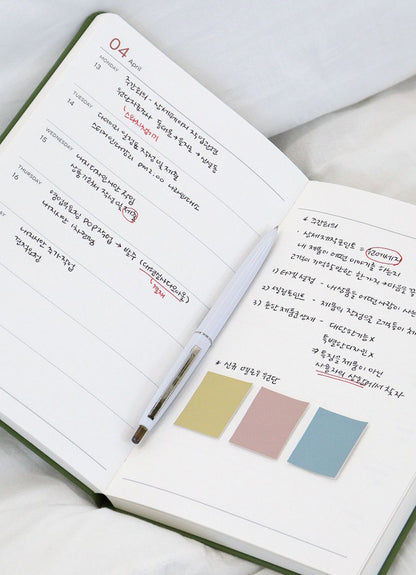 韓國 2026 Beverly月周計劃皮革封面A5 SCHEDULE -  5 色選擇  [預購貨品，下單後14天出貨]