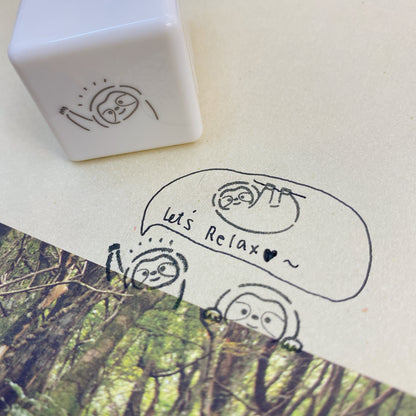 日本層層疊Corner☆Stamp 自帶墨印章 - Halo 樹獺