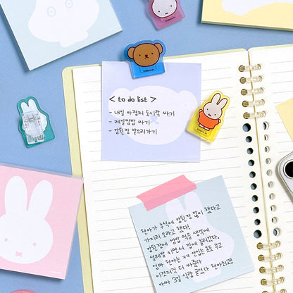 Miffy Clip and Memo Set (便條紙連夾仔套裝）