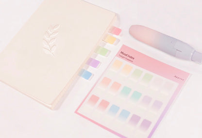 韓國Appree Twlight Gradation 漸變色Index Memo - 180 張入 (預購貨品）
