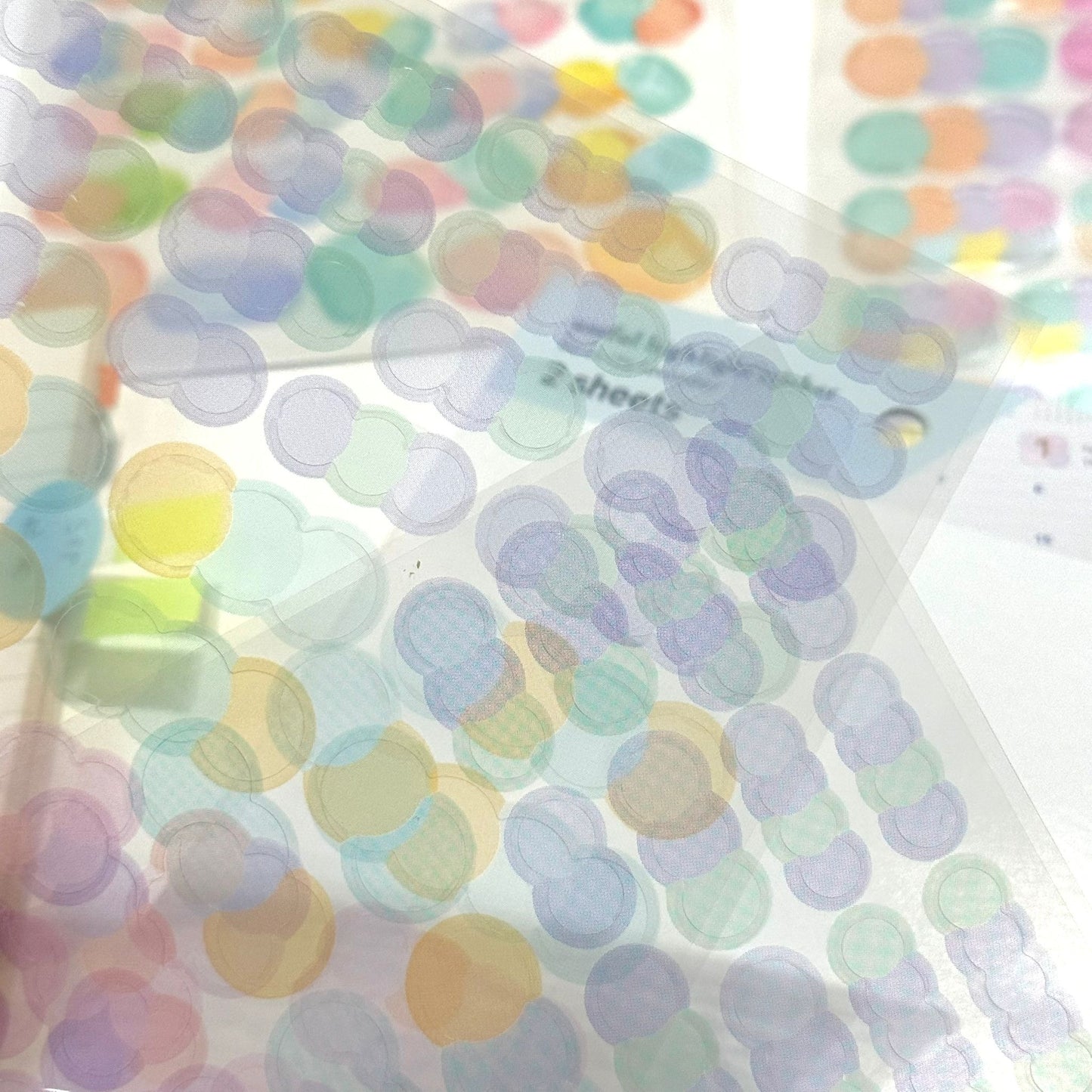韓國Full design Useful Highlight Stickers - 2 張入 (3 色設計）