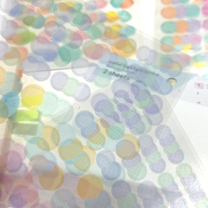 韓國Full design Useful Highlight Stickers - 2 張入 (3 色設計）