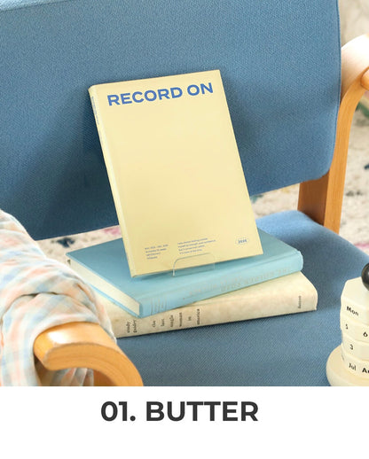 2026 韓國Record On A5 Size   🌈 Monthly + Weekly月週計劃 (預購商品)
