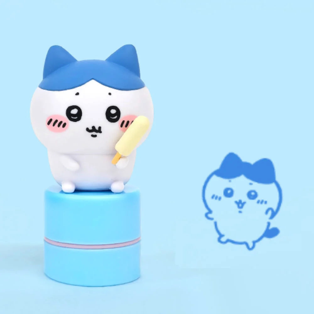 Chiikawa Figure Stamp 印章 - 已有墨水，無需印台 [預購貨品］
