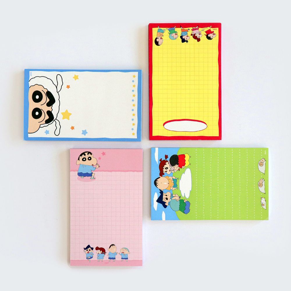 <新企劃> Crayon Shinchan 蠟筆小新系列Handy Memo Pad   (預購商品）