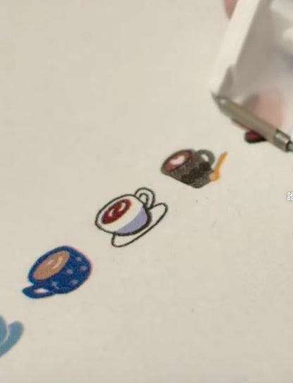 《限定版‼️》日本Deco Rush花邊帶生活系列：咖啡天堂☕️