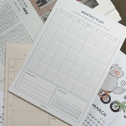 Lifepad Schedule Pad (A5 Size) * 兩款選擇