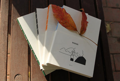 韓國Handy Writers 線訂筆記簿 - 4 款選擇 * [預購貨品，下單後14天出貨]