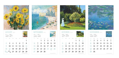 新品9 折優惠‼️韓國 2026 Artist Collection 莫奈藝術館掛牆月曆 - Monet