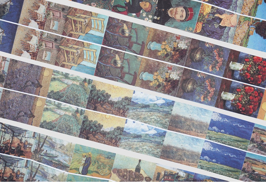 Van Gogh Collection 紙盒裝96 張貼紙- 梵高的畫作系列
