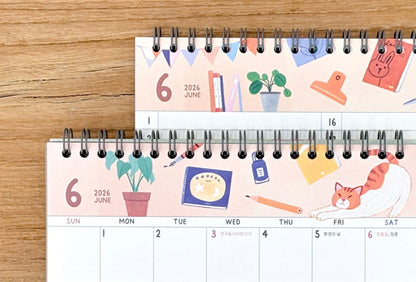 2026 韓國The Daily Story 桌面月曆[預購貨品，下單後14天出貨]