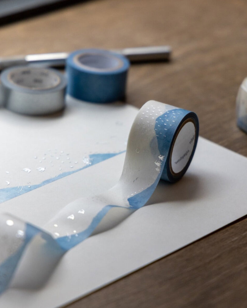 韓國Paint in Season 熨銀紙膠帶 - 冬日雪景：7 米長  [預購貨品，下單後14天出貨]