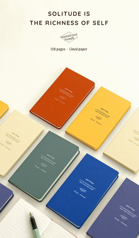 韓國Solitude Journal Handy 筆記簿 - 橫間 ( 6 色選擇）（預購貨品）
