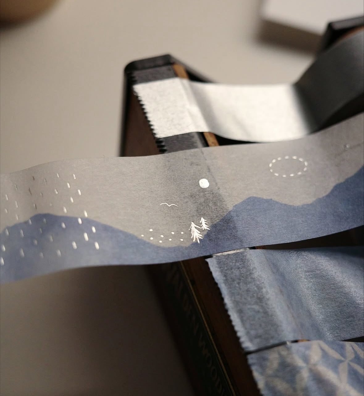 韓國Paint in Season 熨銀紙膠帶 - 冬日雪景：7 米長  [預購貨品，下單後14天出貨]