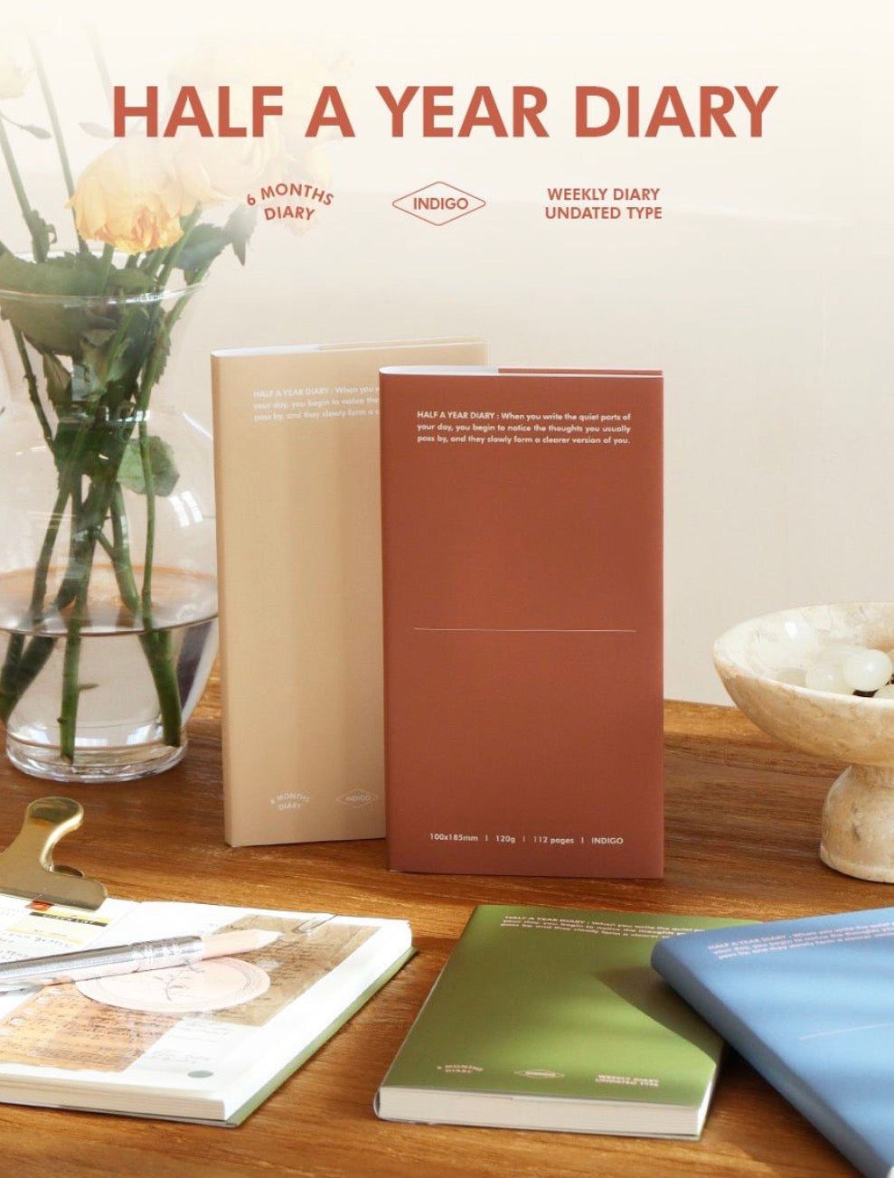 韓國Indigo Half A Year 無時效Handy Schedule - [預購貨品，14天出貨🚚]