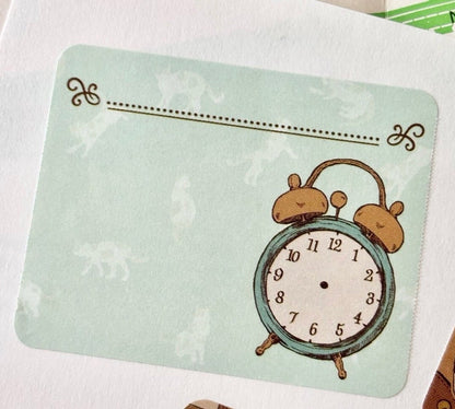 日本the Neko-noki 貓咪紙品:貓咪航空公司可書寫便條貼