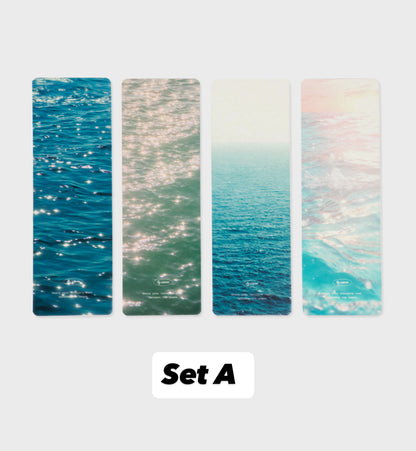 韓國By Nacoo Touchable Ocean 海洋透明書簽  - Set A / Set B [預購貨品，下單後14天出貨］