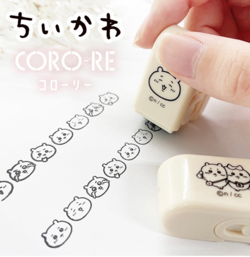 日本Chiikawa x Coro-re 滾輪式轆轆印章 - 個人系列：Usagi / 小八 / Chiikawa