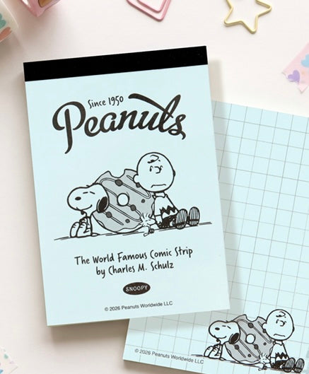 日本 My Snoopy World Memo Pad 便條簿
