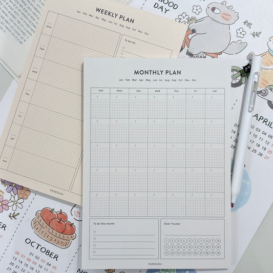 Lifepad Schedule Pad (A5 Size) * 兩款選擇