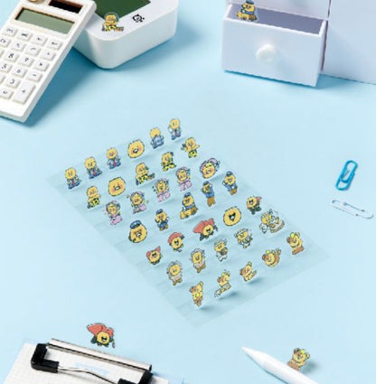 韓國 Kakao Friends 春植立體Standing Stickers 貼紙 [ 預購貨品]