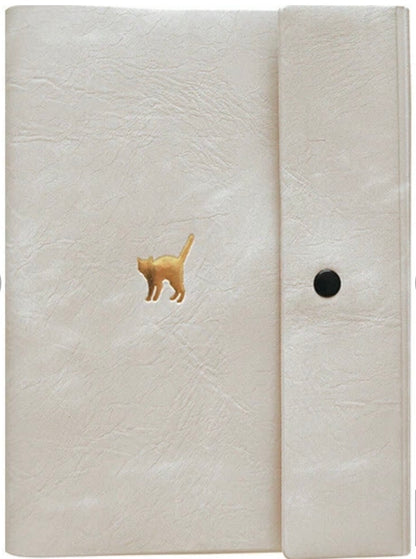 日本Cotomo Journal Cover 連1本筆記簿套裝 (B6 尺寸): 金色貓咪與粉紅小狗 [預購貨品，下單後14天出貨]