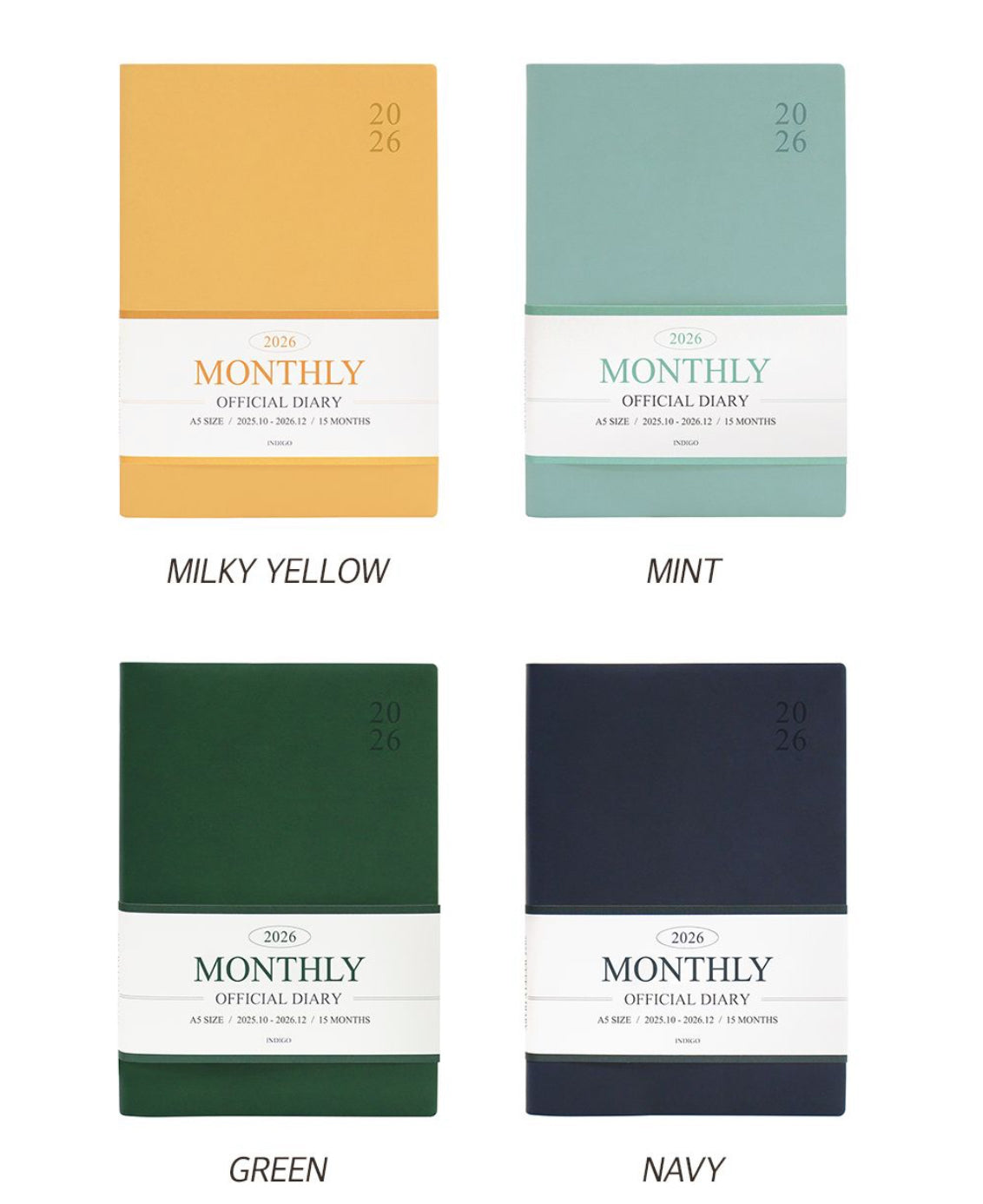 韓國The Harvest 2026 Official Schedule 淨月🌙計劃A5 size* [預購貨品，下單後14天出貨]