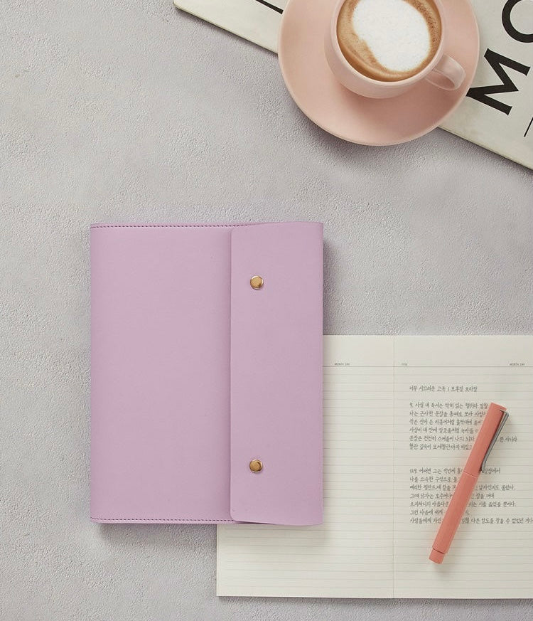 韓國Better Together Organizer 多功能皮革收納包連A5 Notepad 套裝 [預購貨品，下單後14天出貨]