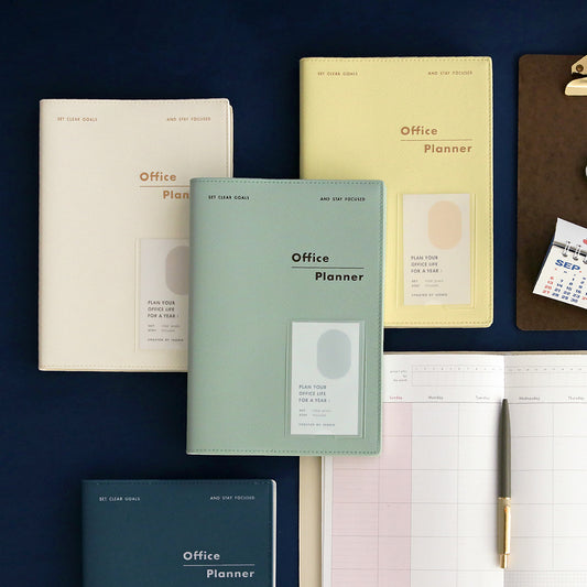 韓國Iconic Office Planner 月周計劃無時效Schedule * [預購貨品，下單後14天出貨]