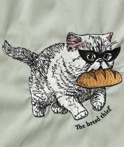 日本Joblie Animal Family 猫刺繍布袋 - 羅賓小貓，The Bread Thief （預購貨品）