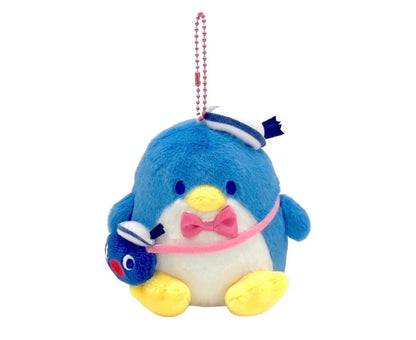 《早鳥訂購88 折‼️》日本45 週年限定版 Pingu x Sanrio Tuxedosam 聯乘：Pingu 公仔匙扣 [預購貨品，兩星期後寄出］