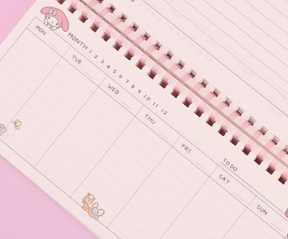 Sanrio Characters 週計劃 Weekly Pad [預購貨品］